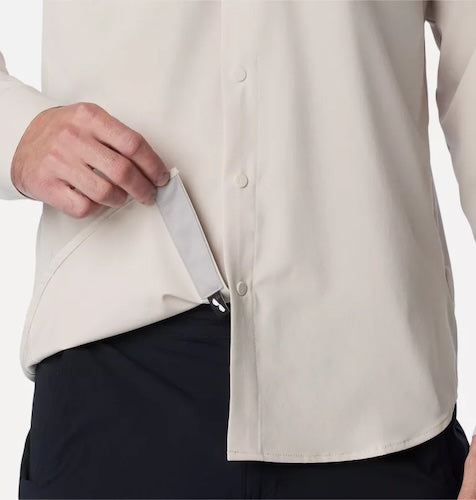 Summit Valley™ Woven Long Sleeve Shirt - Dark Stone