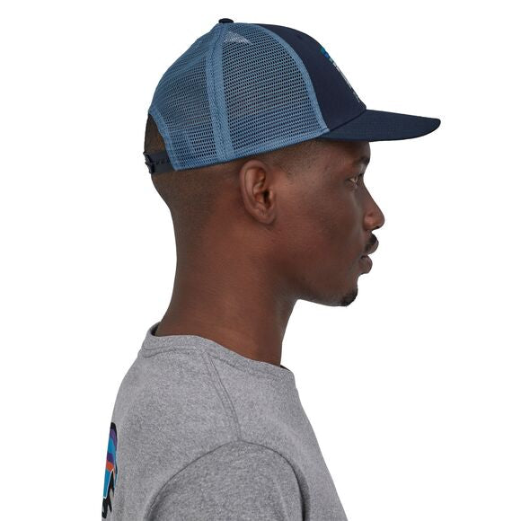Line Logo Ridge LoPro Trucker Hat - New Navy