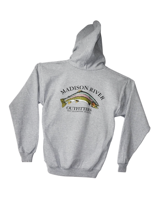 MRO Classic Logo Wear Hoodie Color = Heather