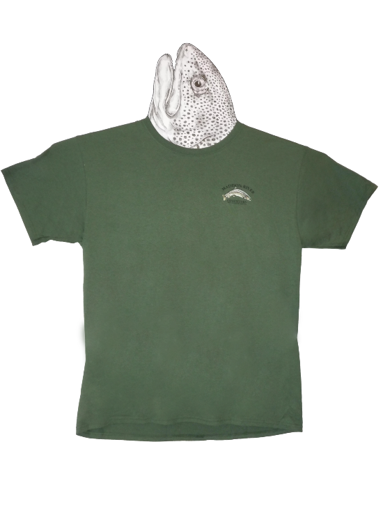 MRO Classic Logo Wear T-Shirt S/S Military Green Front