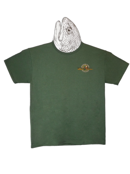 MRO Logo Wear - Royal Wolf S/S T-Shirt Military Green Front