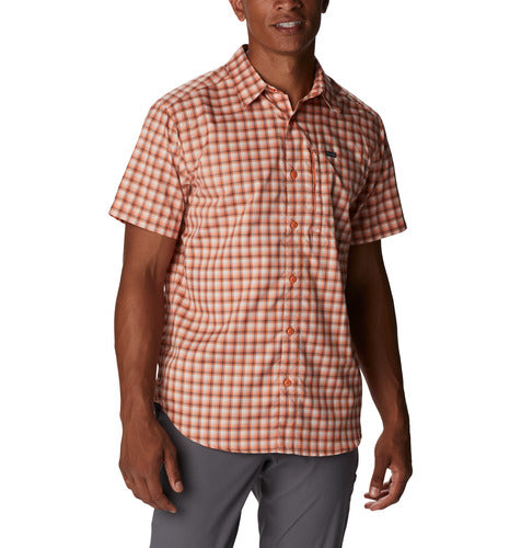 Silver Ridge™ Utility Lite Novelty SS - Desert Orange Pulaski Plaid