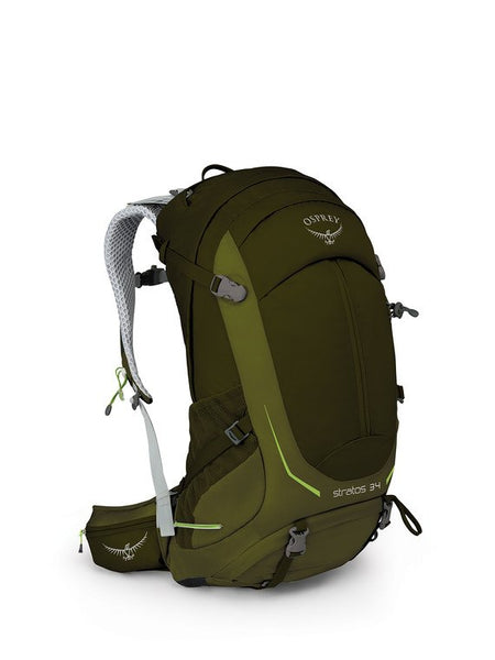green lrge osprey backpack Osprey Stratos 34 Backpack