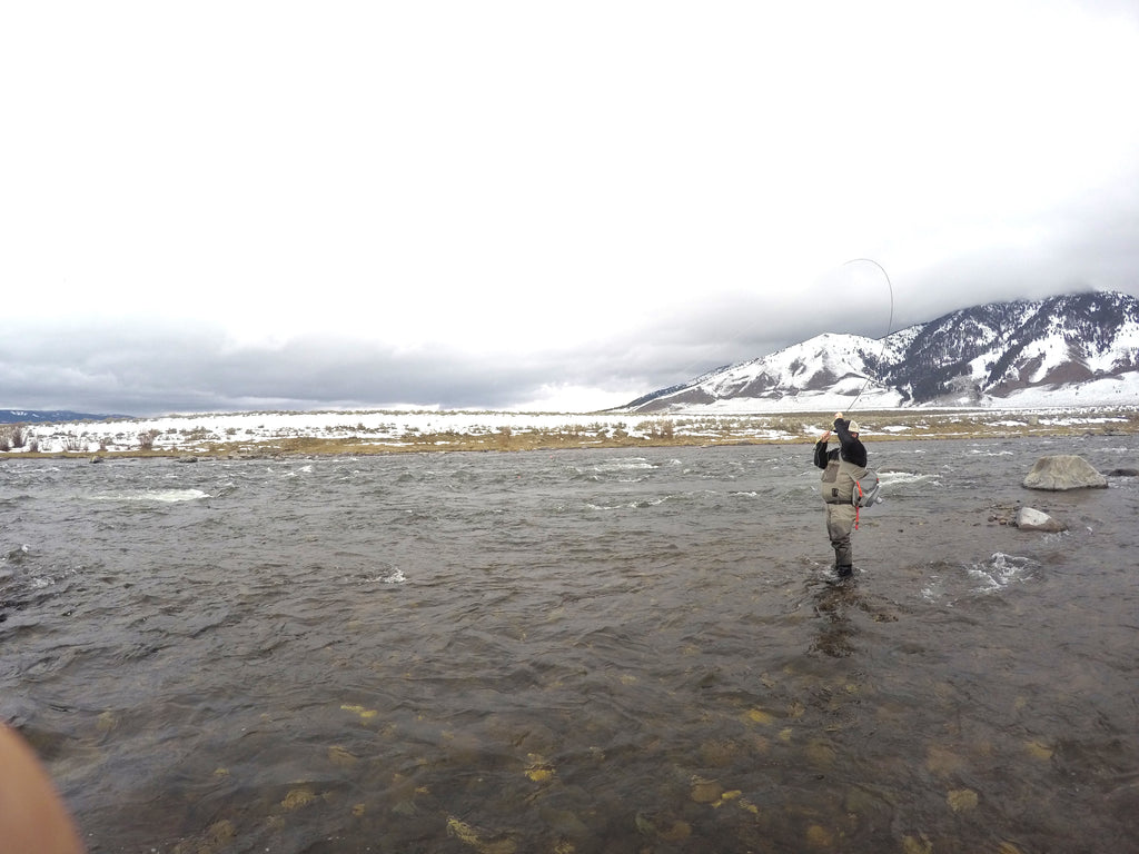 A Day of Winter Fly Fishing on The Upper Madison River