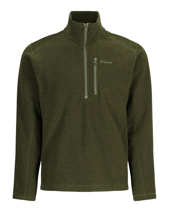 MRO Logo Wear Simms Rivershed Sweater Quarter Zip