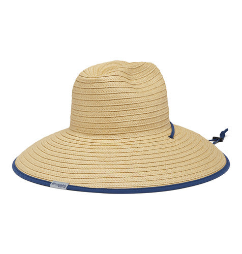 PFG™ Straw Lifeguard Hat -Straw, Fish Flag