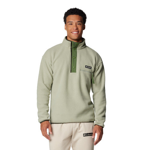 Helvetia™ II Half Snap Fleece - Safari
