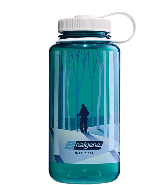 Nalgene - Trout Green w/ Forest Lanscape