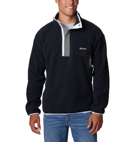 Columbia Men's Helvetia™ Half Snap Fleece - Black