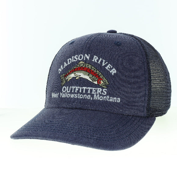 MRO Classic Logo Mid-Pro Navy Trucker Hat