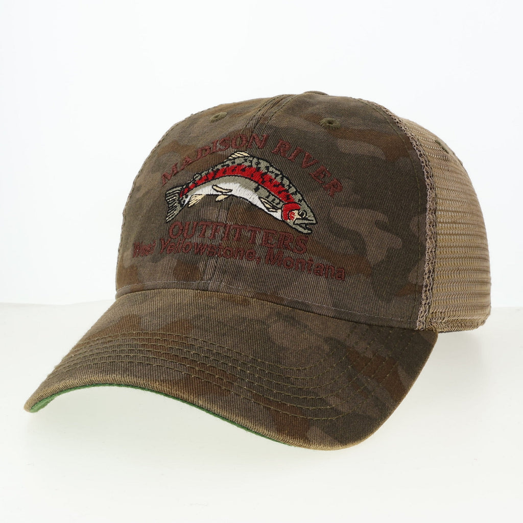 MRO Classic Logo Wear OFA Green Field Camo Trucker