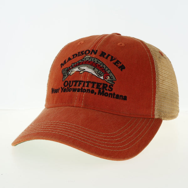MRO Classic Logo Wear OFA Orange Trucker