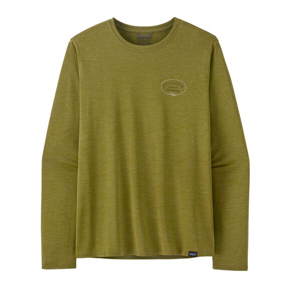 M's L/S Cap Cool Daily Graphic Shirt - Lands