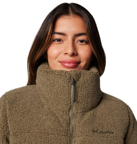 Puffect™ Sherpa Jacket - Stone Green