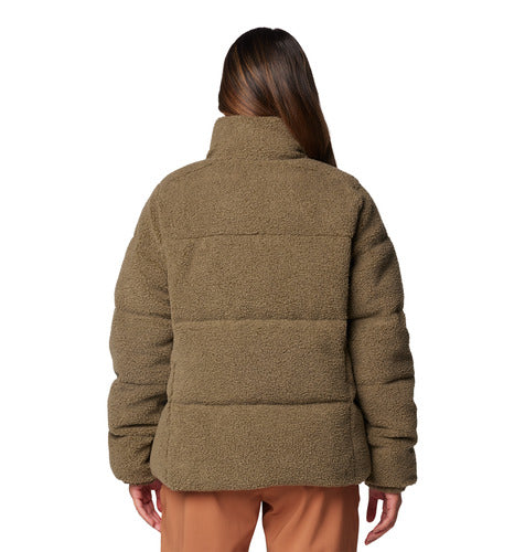 Puffect™ Sherpa Jacket - Stone Green