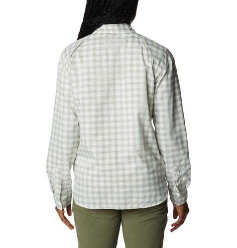Silver Ridge Utility™ Patterned LS Shirt. -  White/Peak Plaid