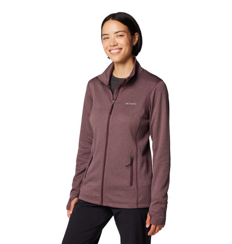 W Park View™ Grid Fleece Full Zip - Moonvista