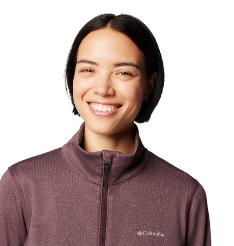 W Park View™ Grid Fleece Full Zip - Moonvista