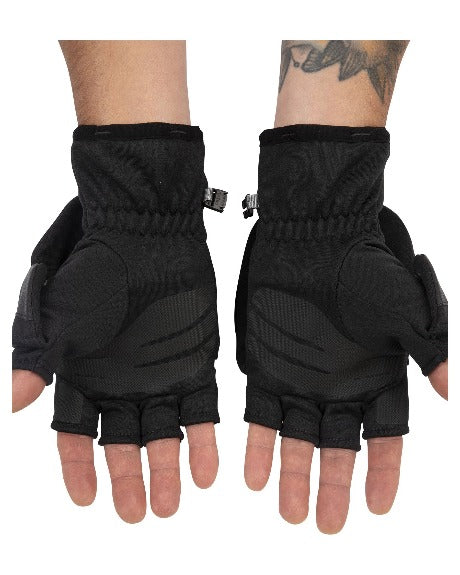 Freestone Foldover Mitt - Black