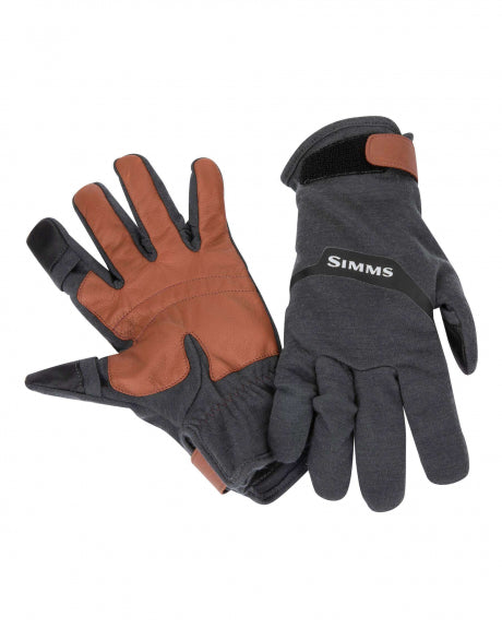 Lightweight Wool Flex Glove - Carbon