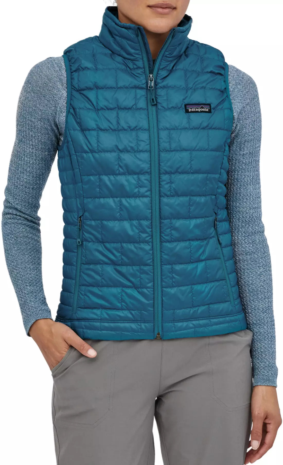 Patagonia vest womens blue Clearance