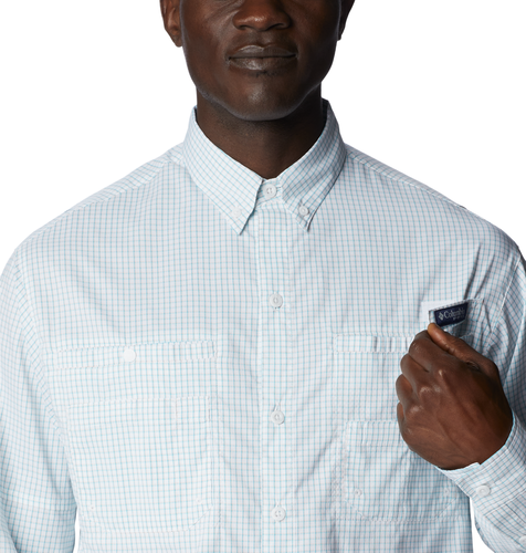 Columbia Men s MRO Logo PFG Super Tamiami Long Sleeve Shirt 2023