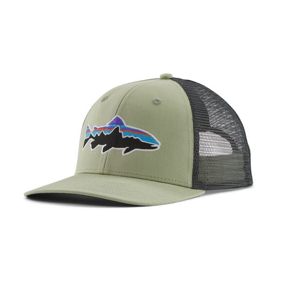 Fitz Roy Trout Trucker Hat - Salvia Green