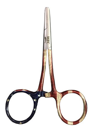 MFC River Camo 5" Forceps - American Pride