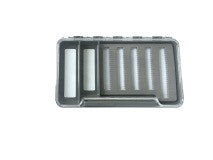 MRO Logo Waterproof Thin Fly Boxes - Large Foam & 2 Compartments Magnetic