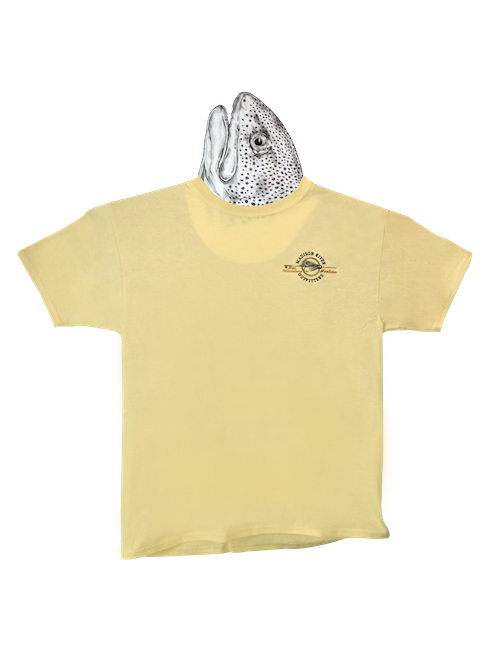 MRO Logo Wear Muddler T-Shirt Yellow Haze - Front