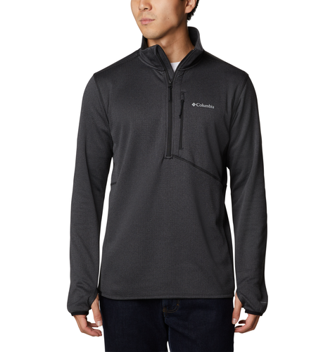 Park View™ Fleece Half Zip Pullover - Black Heather
