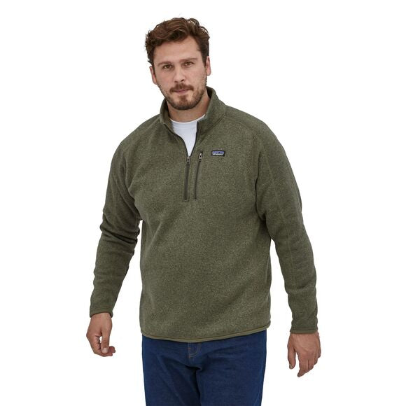 Patagonia men's better sweater green Clearance