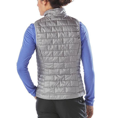 Patagonia nano puff vest top grey