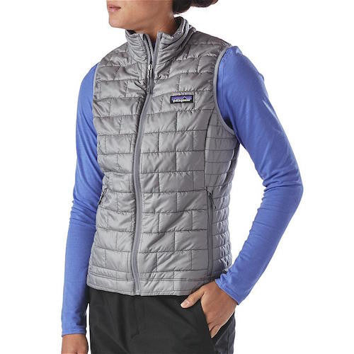 Patagonia womens puffer vest sales