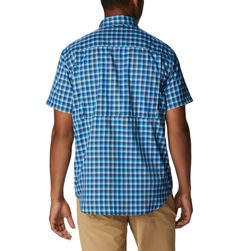 Silver Ridge™ Utility Lite Novelty SS - Collegiate Navy Pulaski Plaid