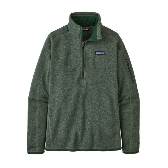 W's Better Sweater 1/4 Zip - Hemlock Green