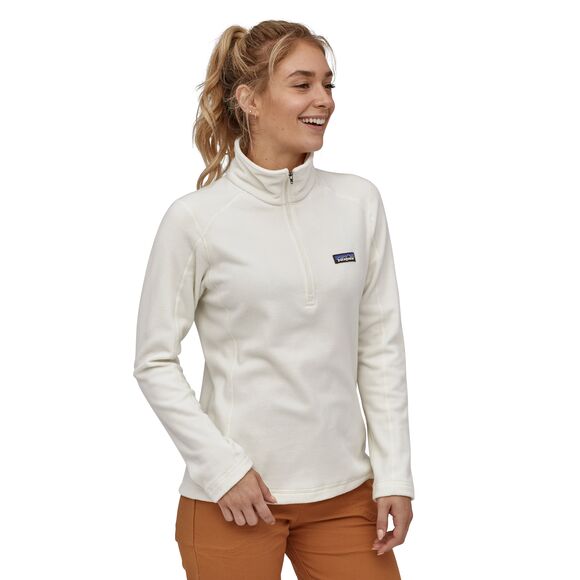 W's Micro D 1/4 Zip - Birch White