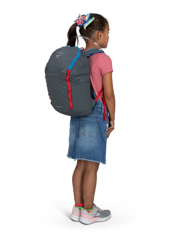 osprey 12l backpack Osprey Hydrajet 12 Tungsten Grey