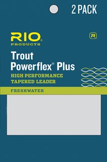 RIO Powerflex Plus 9FT Leaders - 2 Pack